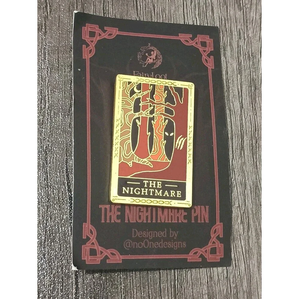 The Nightmare Pin One Dark Window Fairyloot Box New